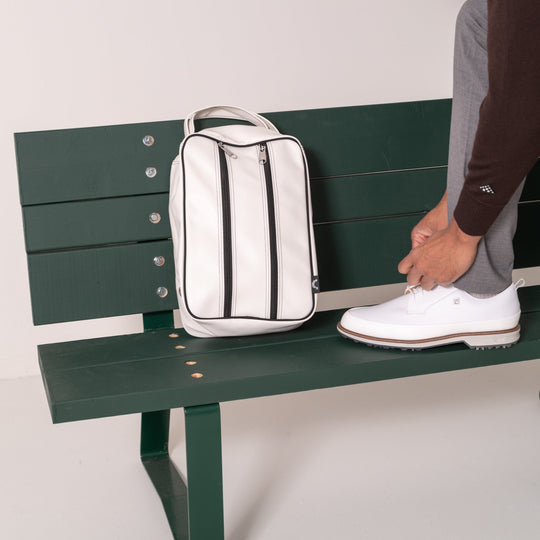Alabama Classic Shoe Bag - White