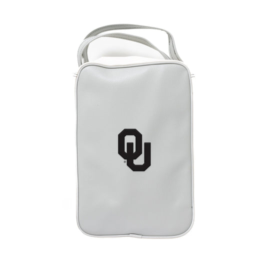 Oklahoma Classic Shoe Bag - Gray/White
